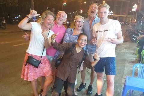 Phu Quoc Street Food Tour om natten