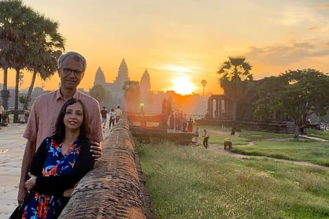 Privat taxitur: Utforska Angkor-templen med soluppgången