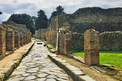 Dagstur till Pompeii från Neapel
