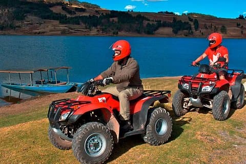 Demi-journée en quad à VTT dans la Vallée Sacrée (Maras Moray)