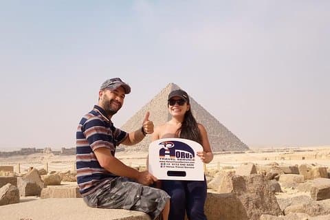 Privat heldagstur til Giza-pyramiderne, Memphis og Sakkara