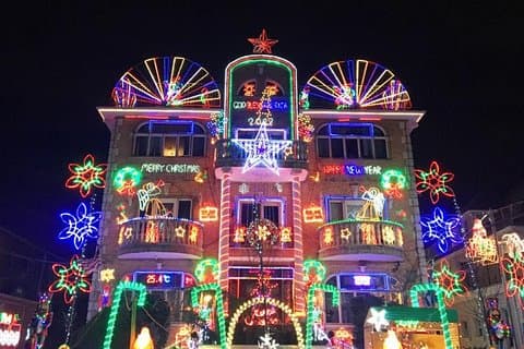 Visite privée des lumières de Noël de Dyker Heights