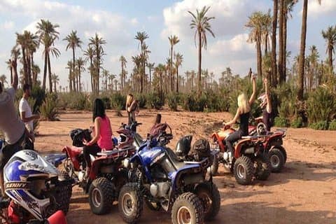 1 time QUAD PALMERAIE (Bab atlas, Fes vej) min 2 pers., Privat