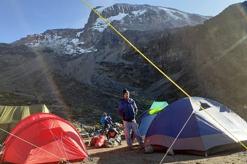 KILIMANJARO MACHAME ROUTE, (7 jours d'escalade)