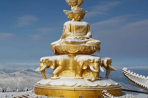 2日間の成都パンダ基地、楽山大仏、M眉山グループツアー