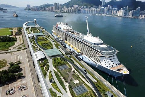 HK Airport to Cruise Terminal Rounded-Trip Private Transfer by Lexus Luxury Car