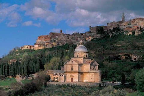 Privétour: Middeleeuwse Val d'Orcia per minibus uit Florence