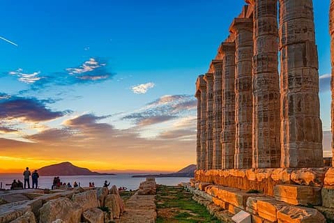 Full day city tour in Athens, its riviera and Poseidon’s temple in Sounion