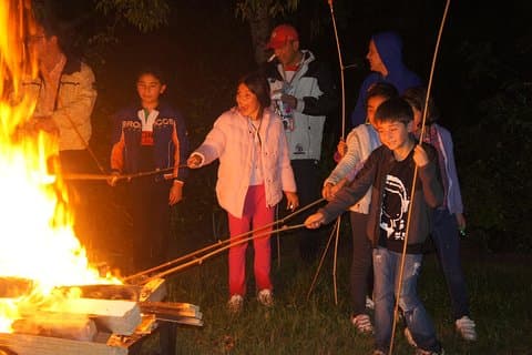 Acampamento ecológico