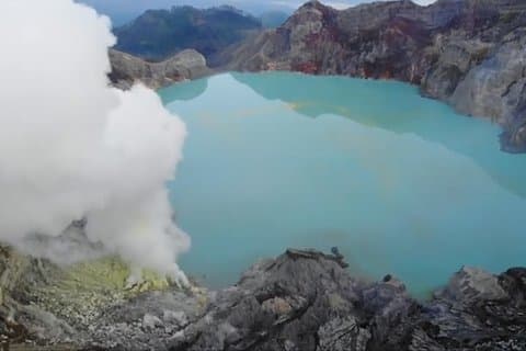 Tour guidato privato di trekking del cratere Ijen da Bali