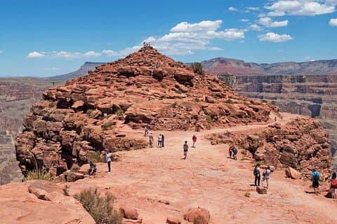Privat VIP Grand Canyon West Rim & Hoover Dam-tur med måltider