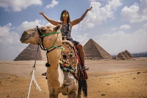 Visite privée des pyramides de Gizeh Dahshur Sakkara Memphis & Shopping