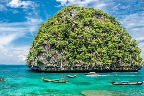 Phi Phi Green & Khai Inseln