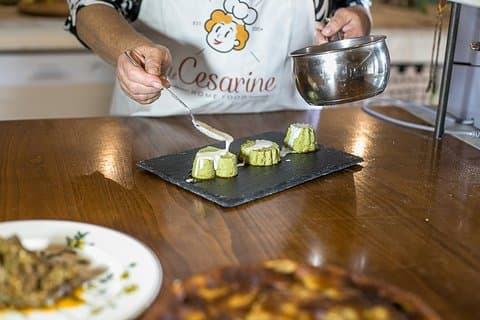 Aula particular de culinária na casa de Cesarina em San Miniato