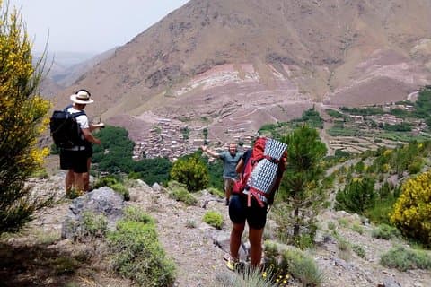 Trekking de trois jours dans la vallée du Haut Atlas