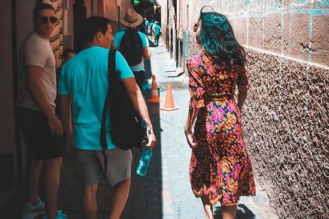 Marrakech with the 5 senses