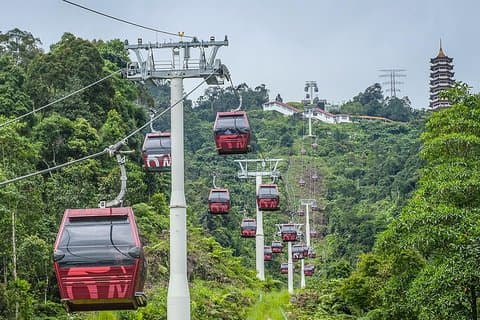 Genting Highland Heldagstur med svævebanebilletter