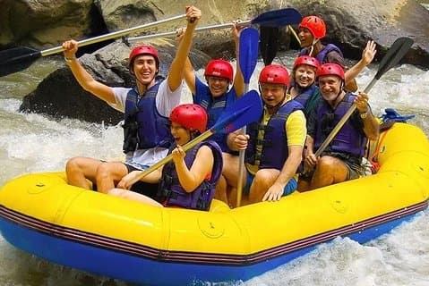 Ayung River Rafting und Tanah Lot Tour