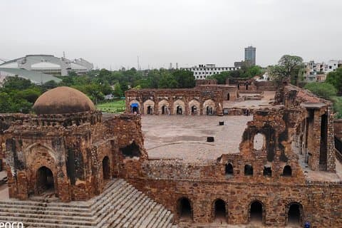 Delhi Tour di Feroz Shah Kotla, Purana Qila e Old Delhi