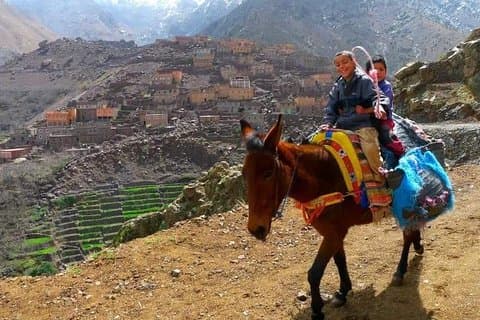 Matlagingskurs med Berbers i atlas fjelldagstur fra marrakech til imlil