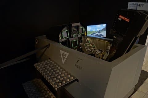 Simulateur de vol F / A-18 à Zurich