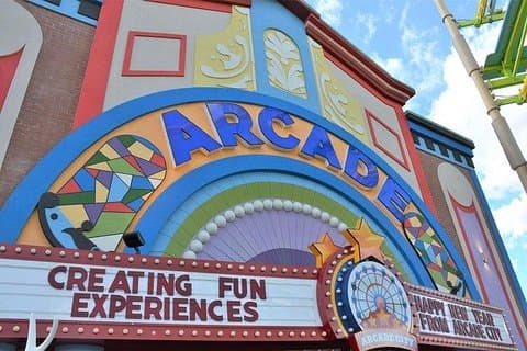 $100 Arcade City Pigeon Forge Play Card (+$45)