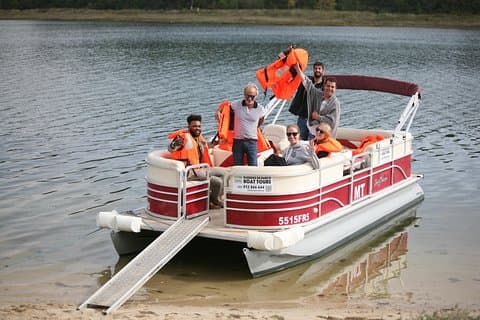 Boottochten in de lagune van Óbidos