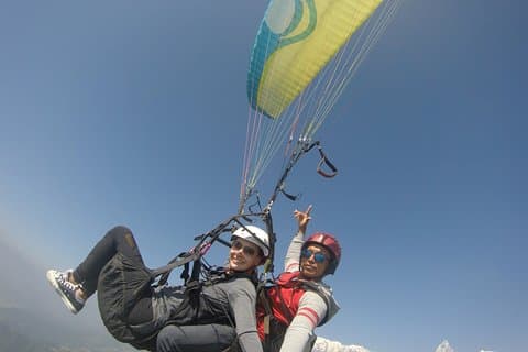 Paragliden in Pokhara