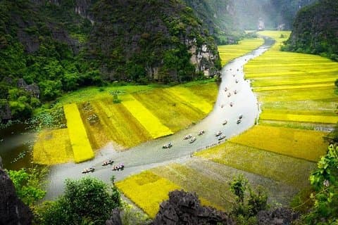 Trang An Grottoes - Mua cave (Viewpoint) - Hoa Lu ancient capital
