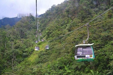 Excursão de dia inteiro em Genting no caminho das cavernas de Batu com passeio de teleférico de 2 vias