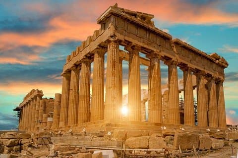 Excursion d'une journée privée historique à Athènes en van de luxe