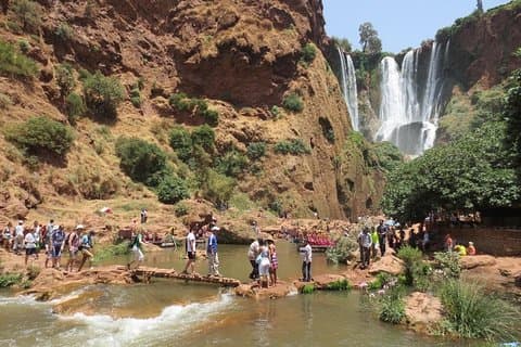 Excursion d'une journée aux cascades d'Ouzoud au départ de Marrakech