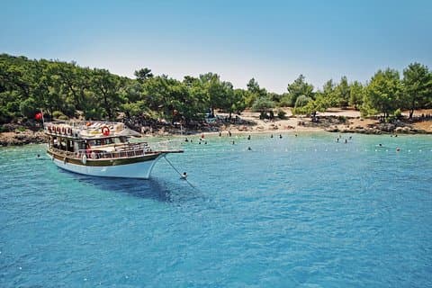 Cleopatra Island bådtur inkl. frokost og drikkevarer