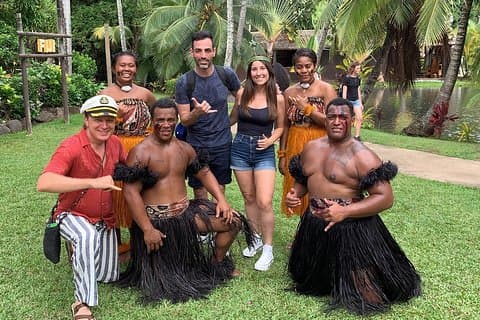 Oahu : Luau de los Reyes Tour in Polynesian Cultural Center