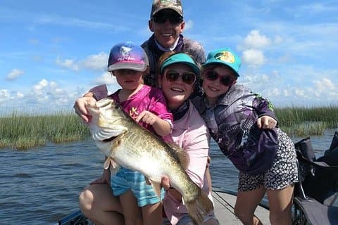 Angelausflug am Lake Okeechobee bei Fort Myers