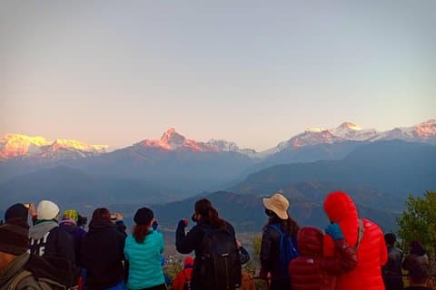 Sarangkot Sunrise tour desde Pokhara