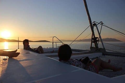 2 - Stunde Mykonos Klein Venedig Sonnenuntergang