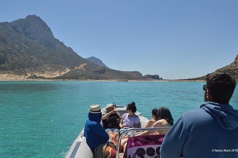 Privé-boottocht Chania - Balos / Gramvousa