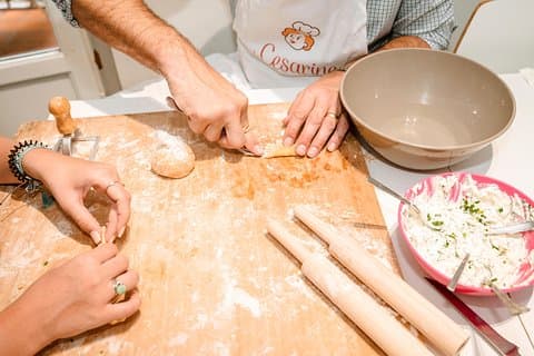 Del din Pasta Love: Lille gruppe Pasta og Tiramisu klasse i Todi
