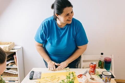 Aula de culinária de massas sem glúten com o chef de massas de Nápoles