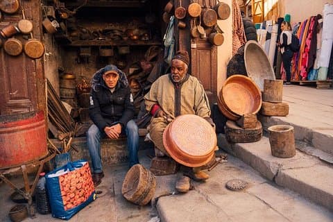 Fez Medina Tour 5 uur (GUIDE CHAUFFEUR MINIVAN INBEGREPEN)
