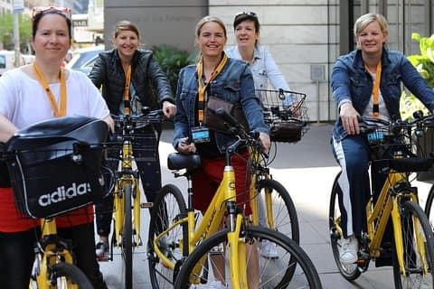 Fahrradtour durch den Central Park auf Niederländisch oder Deutsch
