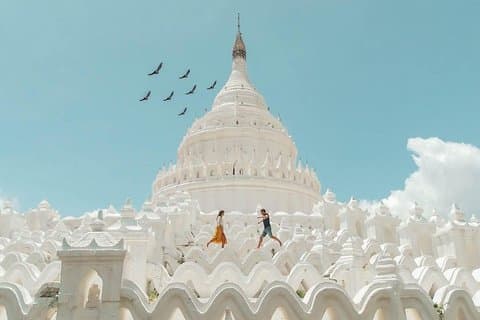 Excursión privada de día completo a Mandalay y Mingun, que incluye paseo en bote