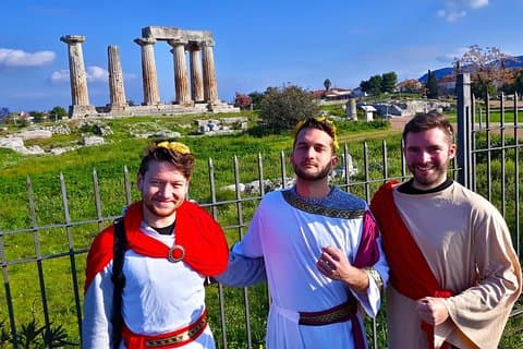 Tour privado do Apóstolo Paulo Steps (Atenas, Kechries, Corinto e Canal) 10 horas