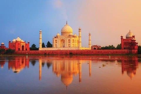 Privat soluppgång Taj Mahal Agra dagstur från New Delhi