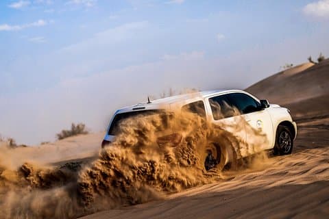 VIP Evening Red Dunes Desert Safari with Private Car