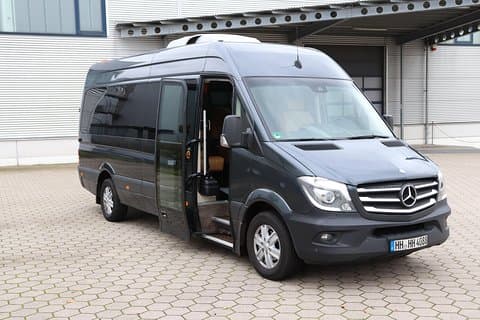 Privat bytur i Hamburg med vår VIP Sprinter