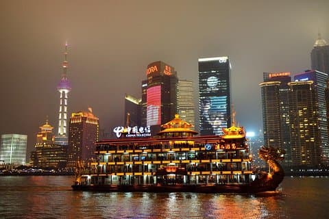 Shanghai Huangpu River Cruise tur med privat afhentning drop off.