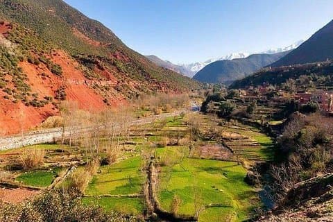 1 dag Drie valleien Excursie (Ourika, Asni, Kik & Barrage) - Privé 2 pers min
