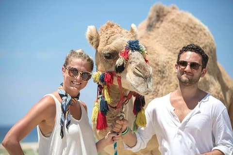 Safaritur med öken- och havskamel i Los Cabos med lunch
